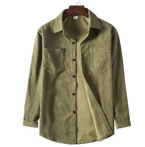 Cotswold Classic Corduroy Shirt for Men (Single Item)