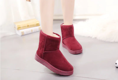 Fleece-Lined Anti-Slip Snow Boots