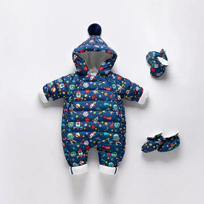 Baby Winter Snowsuit for Newborns and Infants