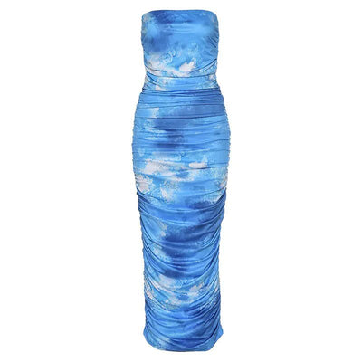 2020 Summer Women's Off - Shoulder Floral Dress - ActOn