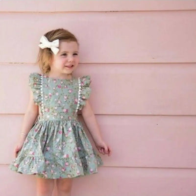 Floral Dress Skirt for Girls