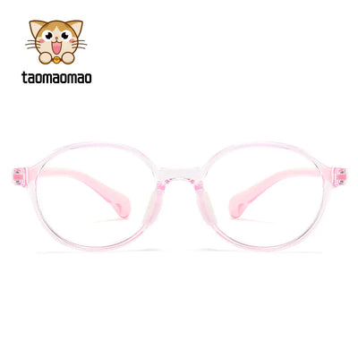 New Kids Anti-Blue Light Silicone TR Glasses Frame