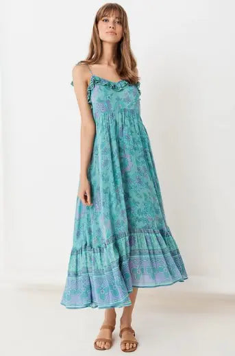 Floral Dress, Slip Dress, Spaghetti Strap Dress