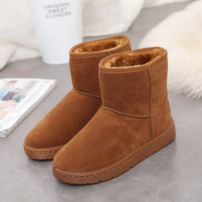 Fleece-Lined Anti-Slip Snow Boots