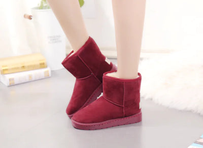 Fleece-Lined Anti-Slip Snow Boots