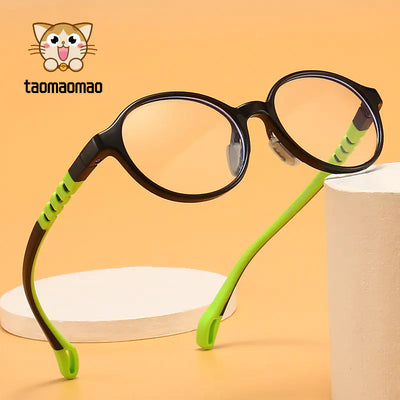 New Kids Anti-Blue Light Silicone TR Glasses Frame