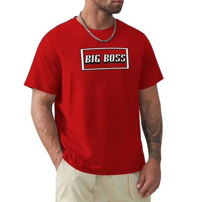 Big Boss-Box Design T-Shirt for Men