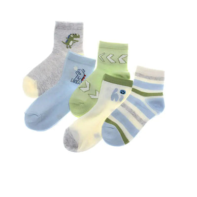 Kids' Cotton Socks for Boys and Girls (Spring/Summer)