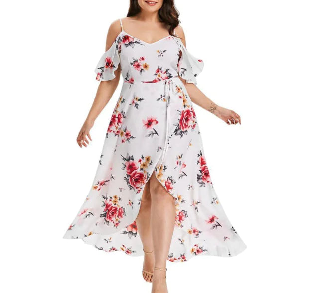 Floral Dress, Trendy Dress, Plus Size Dress