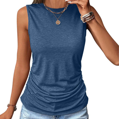 2024 Women's Summer Solid Color Sleeveless Top