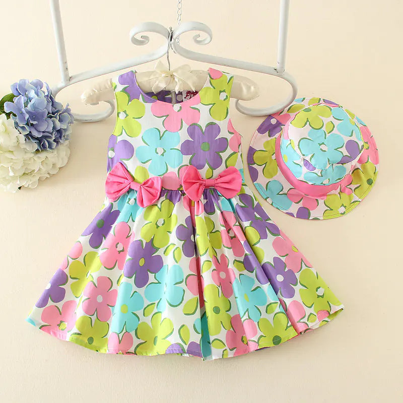 Girls' Floral Dress