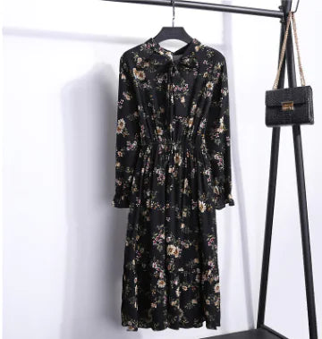 Chiffon Floral Dress