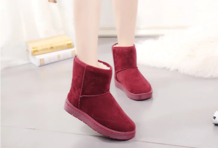 Fleece-Lined Anti-Slip Snow Boots