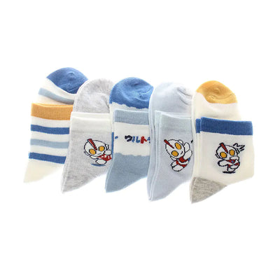 Kids' Cotton Socks for Boys and Girls (Spring/Summer)
