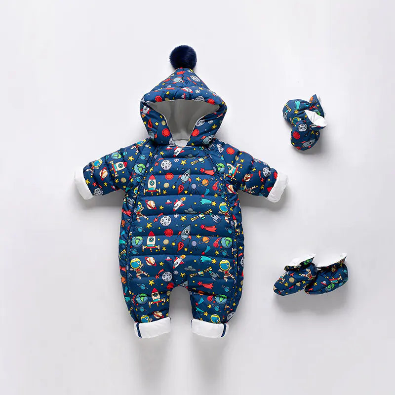 Baby Winter Snowsuit for Newborns and Infants