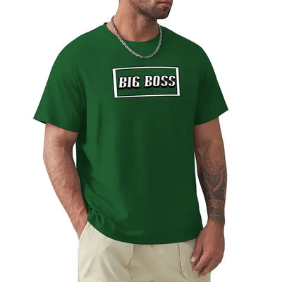 Big Boss-Box Design T-Shirt for Men