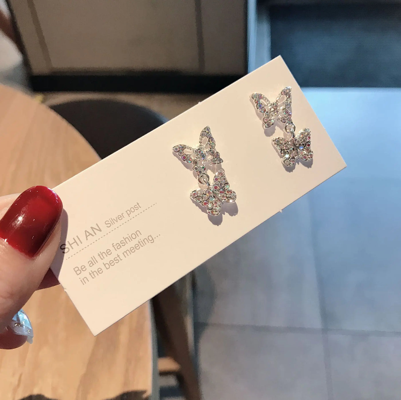 S925 Silver Bow Pearl Stud Earrings for Women