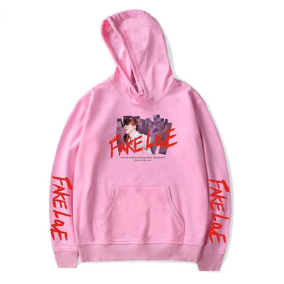 BTS Hoodie with Fleece Lining and Hooded Design