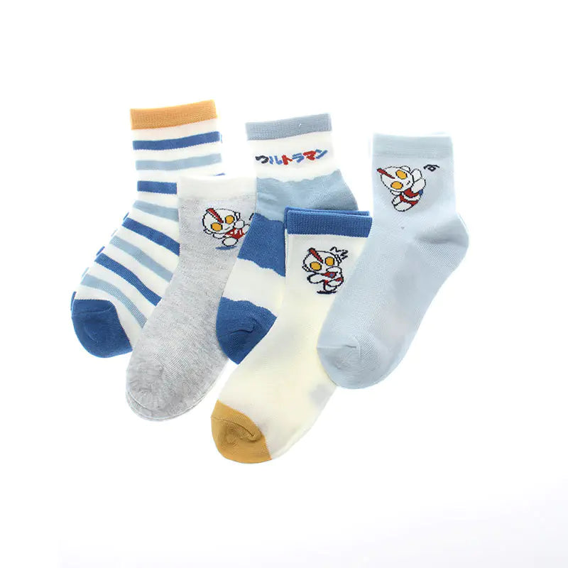 Kids' Cotton Socks for Boys and Girls (Spring/Summer)