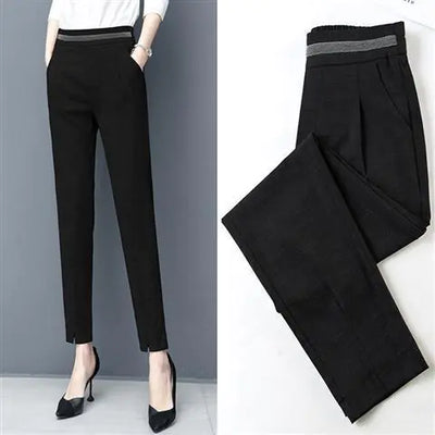 Slim Casual Women's Thin Suit Pants