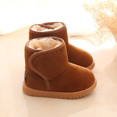 Winter Comfort Kids' Snow Boots - Non-Slip Warm Shoes