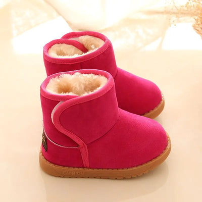 Winter Comfort Kids' Snow Boots - Non-Slip Warm Shoes