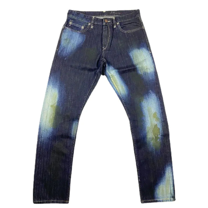 Men's Loose Straight Denim Trousers in Fashion Style