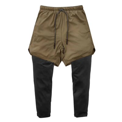 Men's 2-in-1 Quick Dry Running Gym Sports Shorts