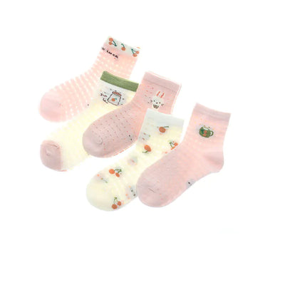 Kids' Cotton Socks for Boys and Girls (Spring/Summer)