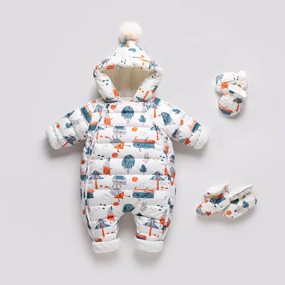 Baby Winter Snowsuit for Newborns and Infants