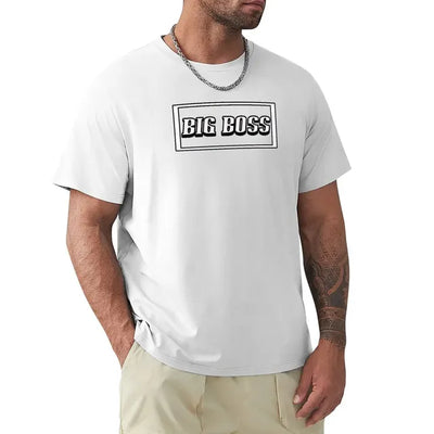 Big Boss-Box Design T-Shirt for Men
