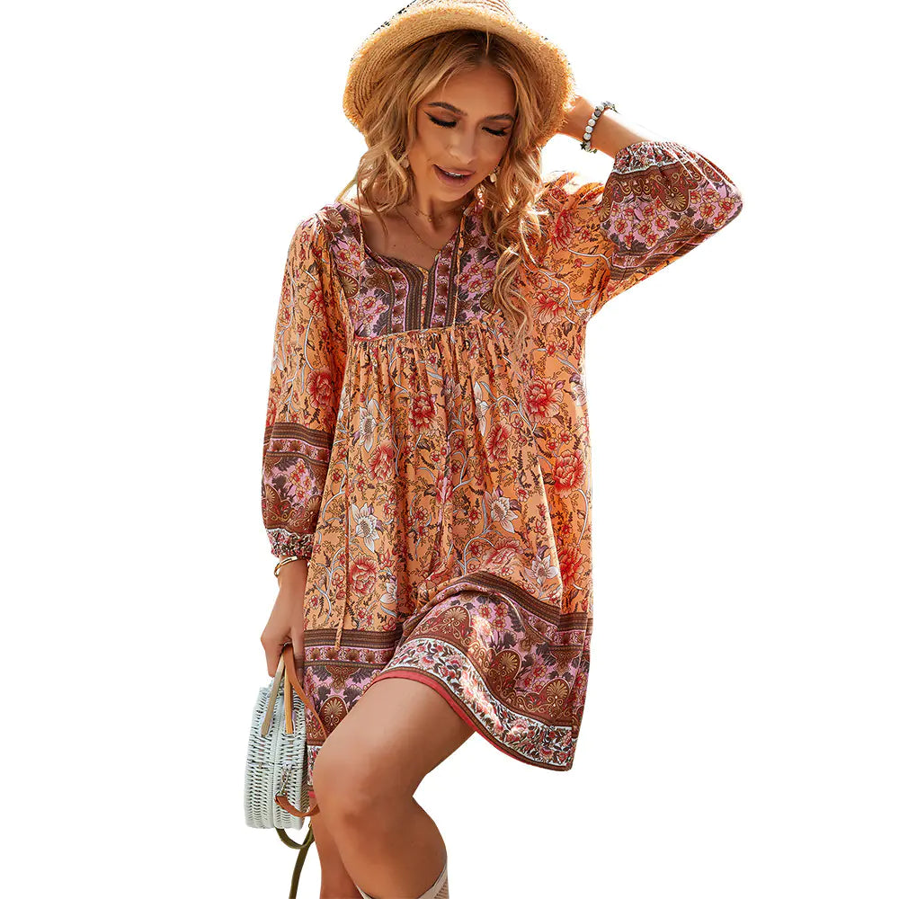 Floral Dress, Slip Dress, Spaghetti Strap Dress