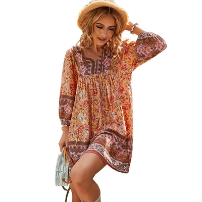 Floral Dress, Slip Dress, Spaghetti Strap Dress