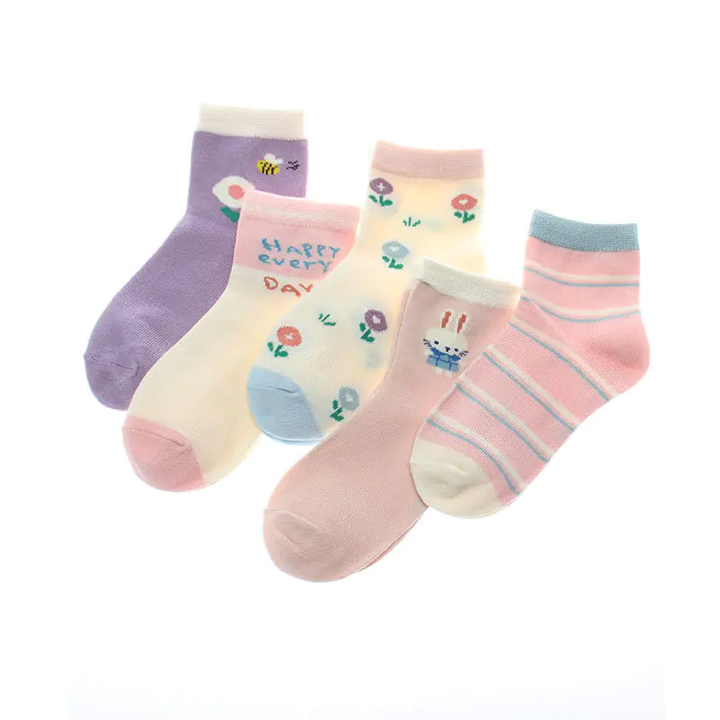 Kids' Cotton Socks for Boys and Girls (Spring/Summer)
