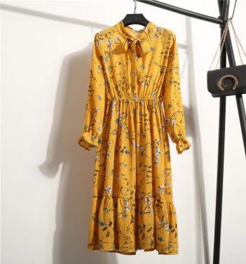 Chiffon Floral Dress