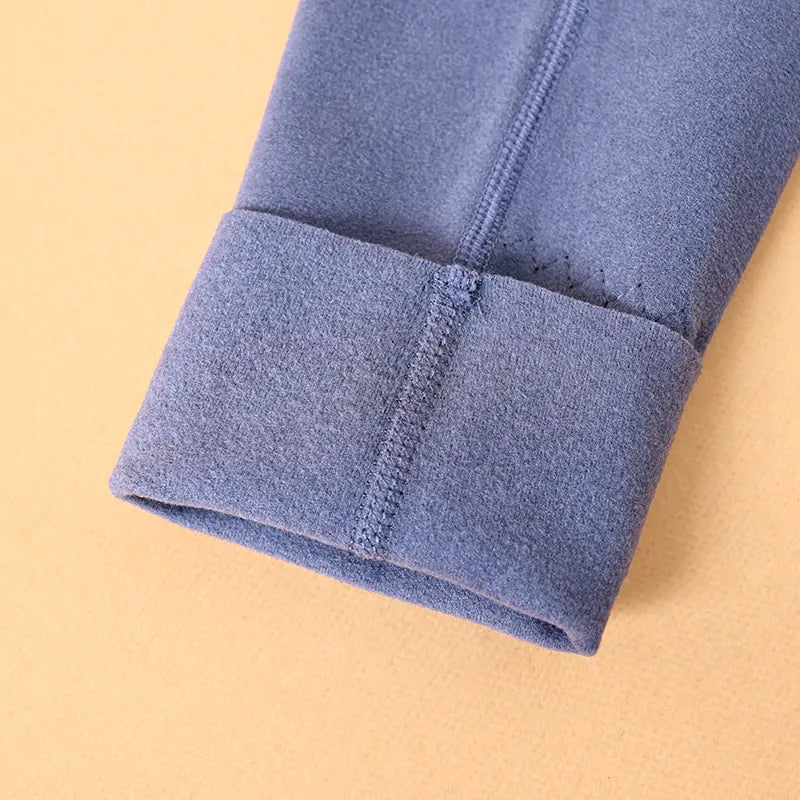 Girls' Warm Fleece Trousers for Winter Schoolwear