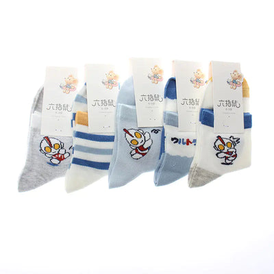 Kids' Cotton Socks for Boys and Girls (Spring/Summer)