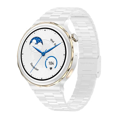 Bluetooth Smart Watch with Heart Rate and Call Alerts