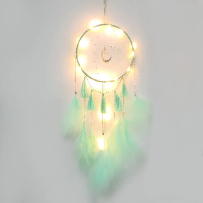 Handmade LED Dream Catcher for Bedroom Decor (1 PCS)