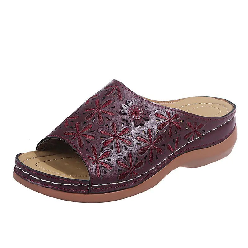 Hollow Wedge Sandals and Slippers for Women