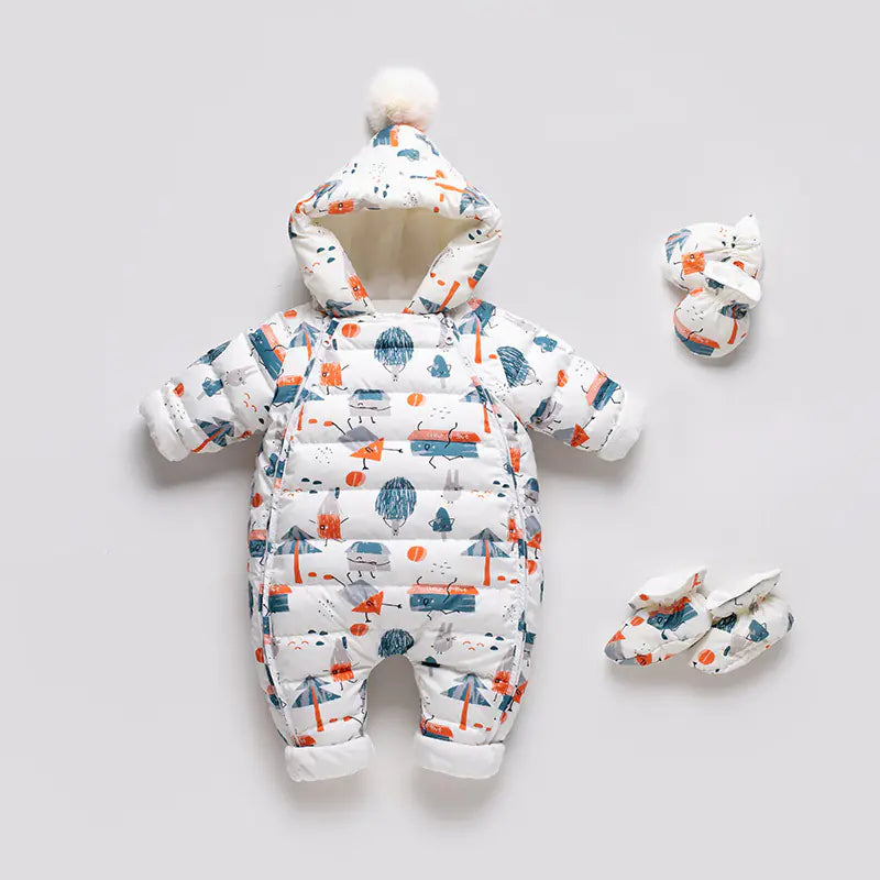 Baby Winter Snowsuit for Newborns and Infants