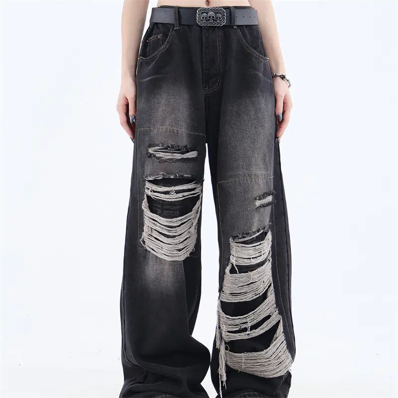 Street Patch Design Jeans for Men