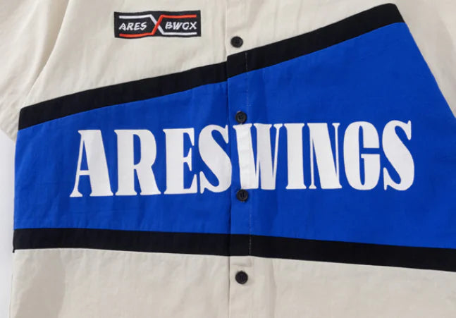 American Vintage Embroidered Heavy Bike T-Shirt