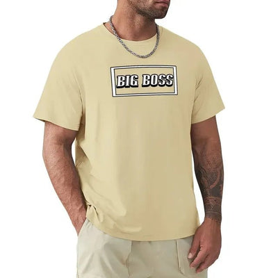 Big Boss - Box Design T-Shirt for Men - ActOn