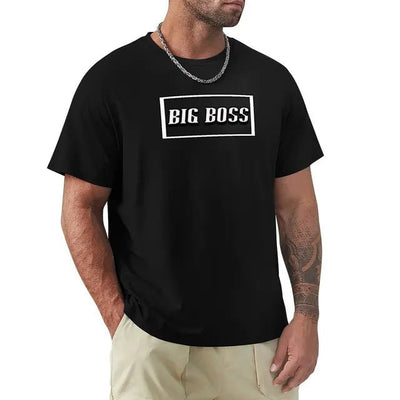 Big Boss - Box Design T-Shirt for Men - ActOn