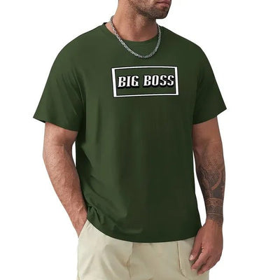 Big Boss - Box Design T-Shirt for Men - ActOn