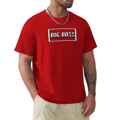 Big Boss - Box Design T-Shirt for Men - ActOn