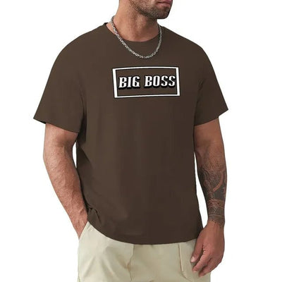 Big Boss - Box Design T-Shirt for Men - ActOn