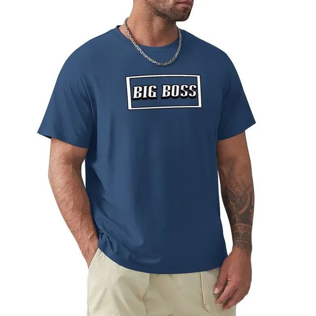 Big Boss - Box Design T-Shirt for Men - ActOn