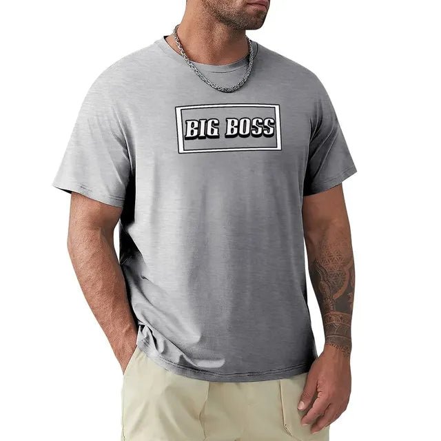 Big Boss - Box Design T-Shirt for Men - ActOn
